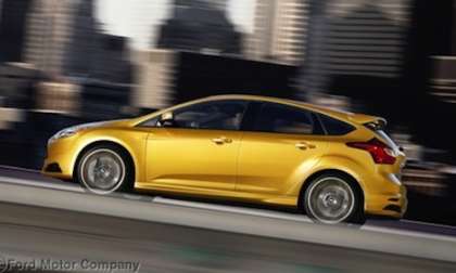 2013 Ford Fucus ST hot hatch in Europe