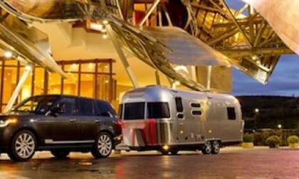 2013 Range Rover and Airstream trailer