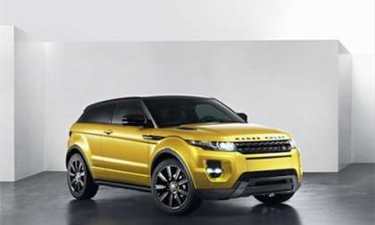 2013 Range Rover Evoque Sicilian Yellow Limited Edition