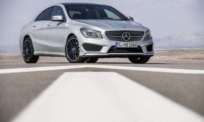 2014 Mercedes-Benz CLA Class four-door coupe