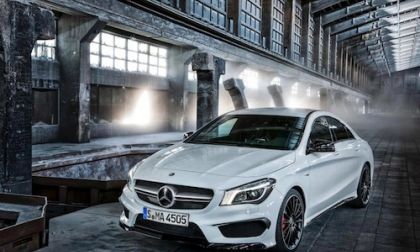 2014 Mercedes-Benz CLA Class four-door coupe