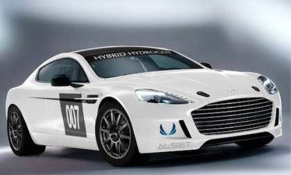 Aston Martin Hybrid Hydrogen Rapide S racer
