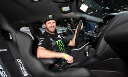 Ken Block in the Ford Focus 