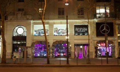 The all-new 2014 Mercedes CLA four-door Coupe 