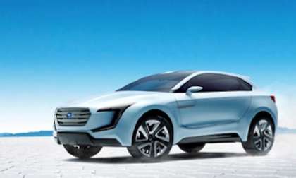 Subaru VIZIV Concept with new diesel hybrid AWD system