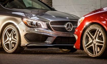 2014 Mercedes-Benz CLA Sport four door coupe