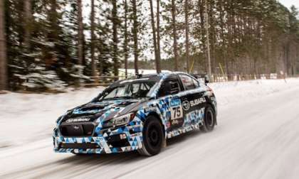 2015 Subaru WRX STI Rally car