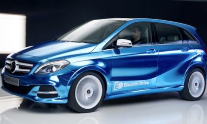 2014 Mercedes B-Class Electric Drive BMW i3 / Leaf killer rolls off the line  