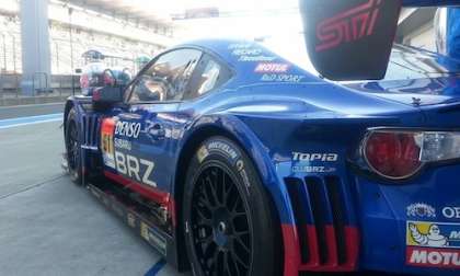 Subaru BRZ GT300 qualifies second for SUPER GT 2014