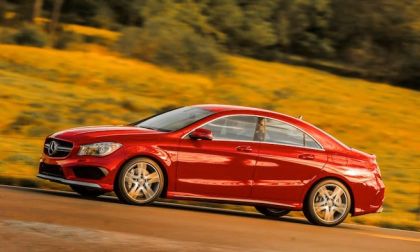 2014 Mercedes-Benz CLA-Class four door coupe