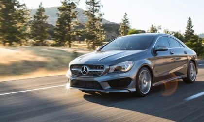 2014 Mercedes-Benz CLA-Class four door coupe