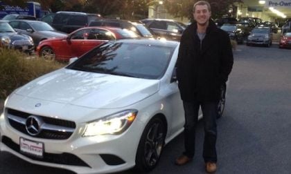 2014 Mercedes-Benz CLA-Class four door coupe