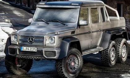Mercedes-Benz G63 AMG 6X6 at Super Bowl XLVIII