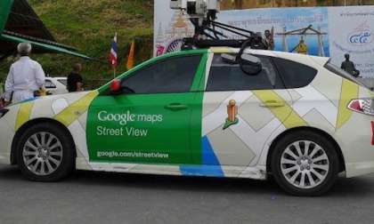 Specially-outfitted Google Maps Subaru Impreza causes strange crash