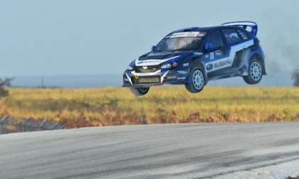 Subaru GRC STI finishes disappointing 6th at Global Rallycross Barbados [video]