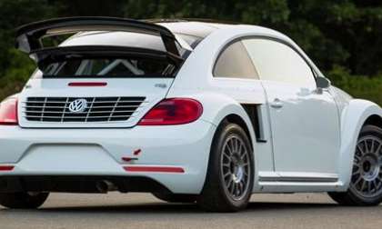 VW Andretti Rallycross team unveils 2015 Beetle for GRC competition