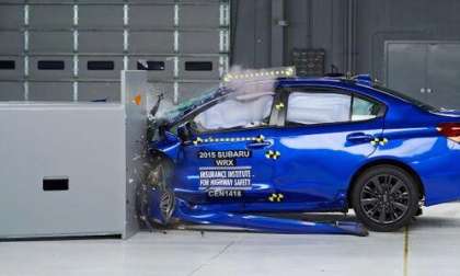 2015 Subaru WRX STI receives this first-ever rating from IIHS