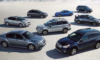 Subaru models score top five spots of KBB’s “Top 10 affordable AWD’s”
