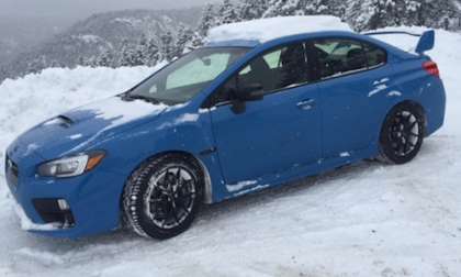 2017 Subaru WRX STI, 2017 Subaru WRX, winter tires