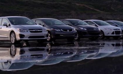 2014 Subaru Impreza four-door sedan and five-door hatchback