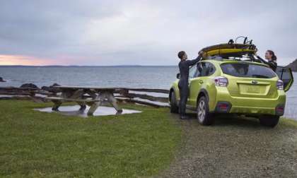 An active generation lines up to buy 2014 Subaru Forester and XV Crosstrek