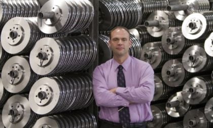 General Motors Brake Engineer Jim Webster (photo for GM by Jeffrey Sauger)