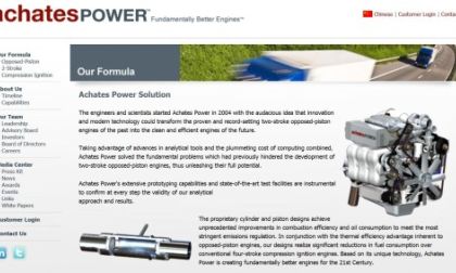 Achates Power Webpage: Opposed-Piston engine 