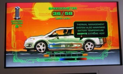 Chevy Volt tech display at 2011 NAIAS in Detroit