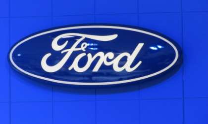 Ford logo at NAIAS