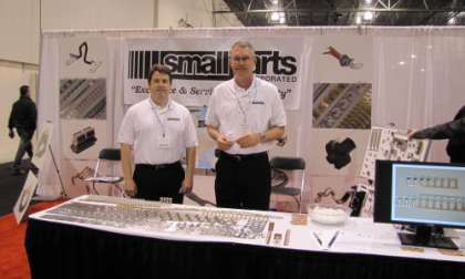 Small Parts Inc. was well represented at The Battery Show 2011 in Novi, MI