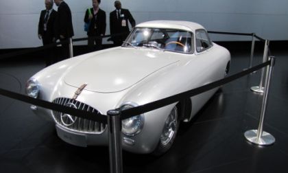 Flashback Display of Mercedes SL at NAIAS 2012