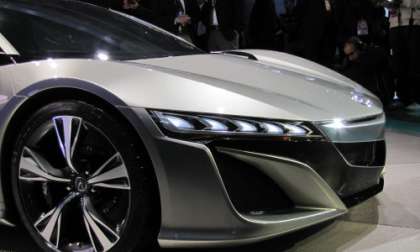 Acura NSX took the press Preview by storm in 2012