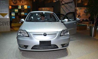 Front View of CODA Automotive EV