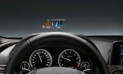 BMW Head-Up Display in Full Color for Series 5