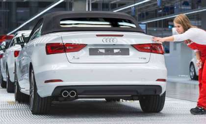 Audi has increased deliveries in the first quarter of 2014.