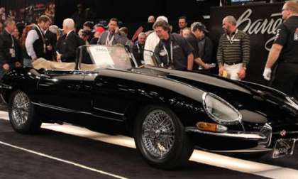 1964 Jaguar XKE sells at Barrett Jackson