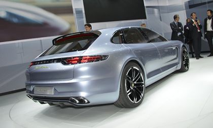 Porsche Panamera Sport Turismo Concept At the 2012 Paris Motor Show