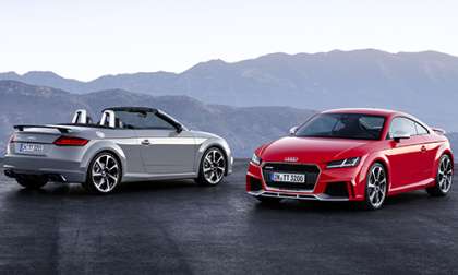Audi TT RS Coupe and Roadster