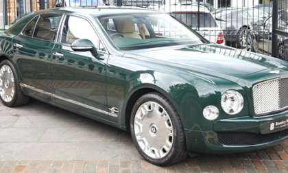 Queen of England's Bentley Mulsanne