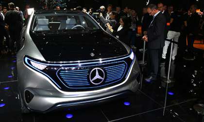 Mercedes-Benz Generation EQ Concept at Paris Motor Show