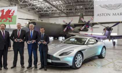 Handover of St. Athan to Aston Martin