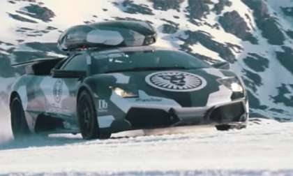 Lamborghini Murcielago Glacier Run