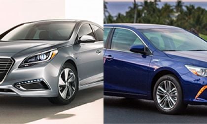 Hyundai Sonata Hybrid and Toyota Camry Hybrid