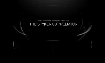 Spyker C8 Preliator, Spyker, C8 Preliator, Teaser