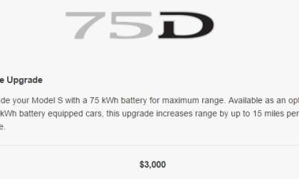 Tesla 70KW battery upgrade