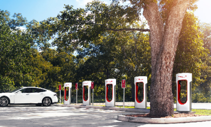 Tesla Model 3 Supercharging