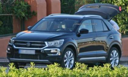 Spy photos show direction of VW T-Roc and other small crossover design.