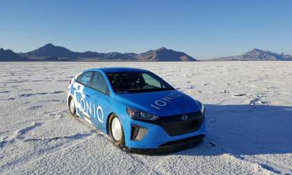 Hyundai Ioniq Hybrid Sets Land Speed Mark