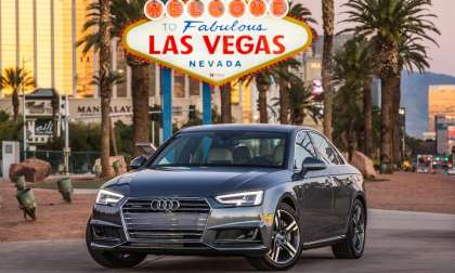 Audi and Las Vegas are working together to tie the automakers V2I system to the city's traffic lights network.