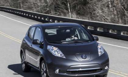 The 2013 Nissan Leaf    Image courtesy of Newspress